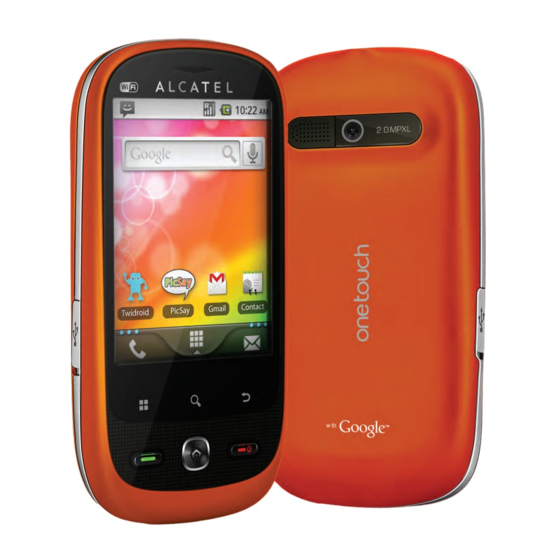 Alcatel Onetouch 890 Manual De Usuario