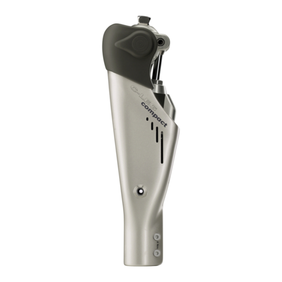 Ottobock C-Leg compact 3C96-1 Instrucciones De Uso