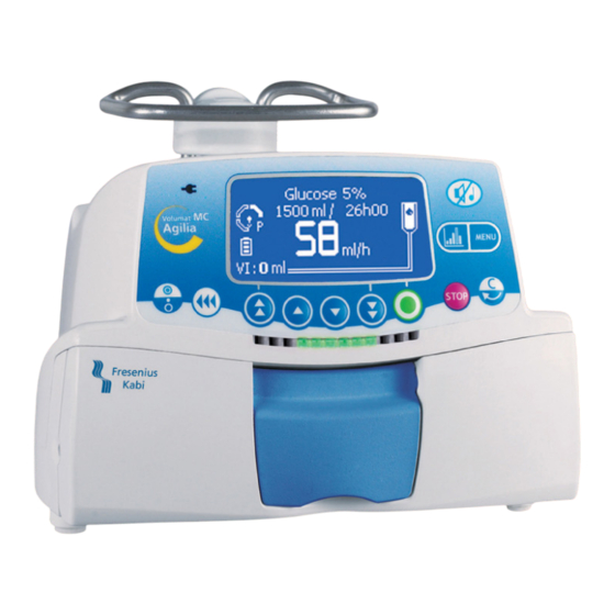 Fresenius Kabi Volumat MC Agilia Manual Del Usuario