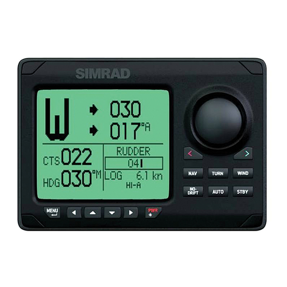 Simrad AP28 Manuales