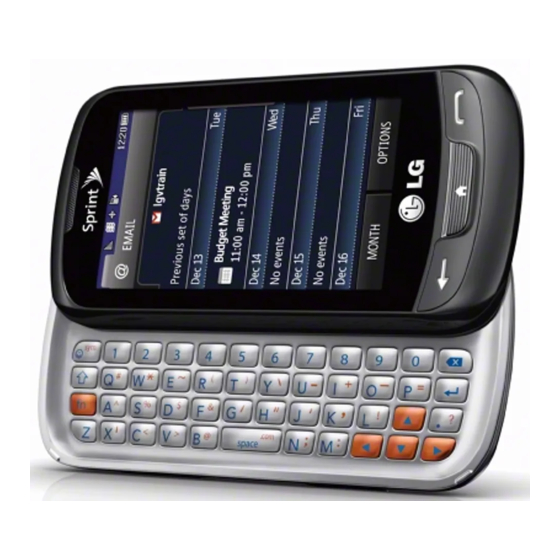 LG RUMOR Reflex Guia Del Usuario