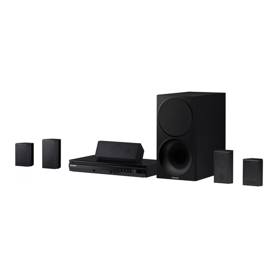 Samsung HT-F450BK Manual Del Usuario
