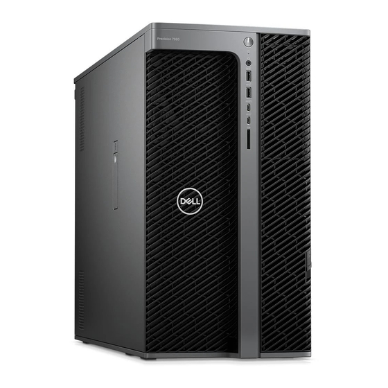 Dell Torre Precision 7960 Configuración Y Especificaciones