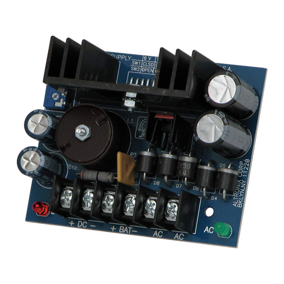 Altronix SMP5 Manual De Instrucciones