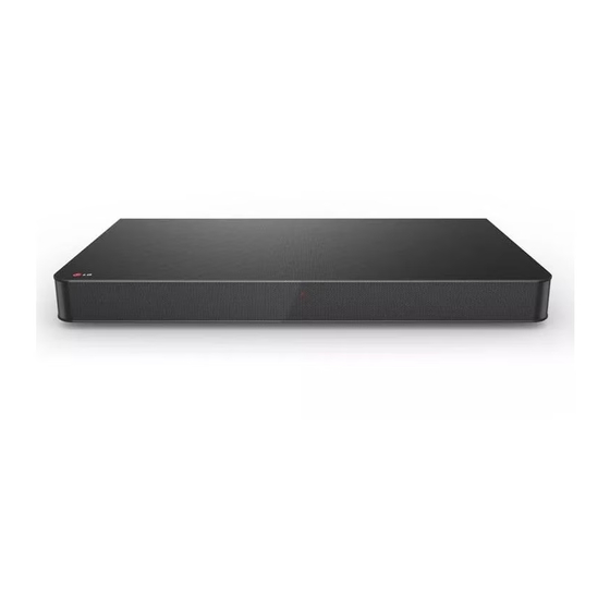 LG SoundPlate LAP240 Manual Del Propietário