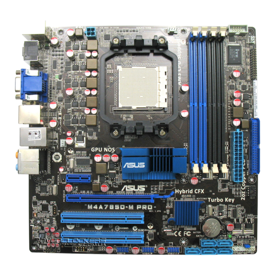 Asus M4A785D-M PRO Guia De Inicio Rapido