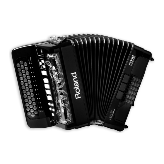 Roland V-Accordion FR-18 diatonic Manual Del Usuario