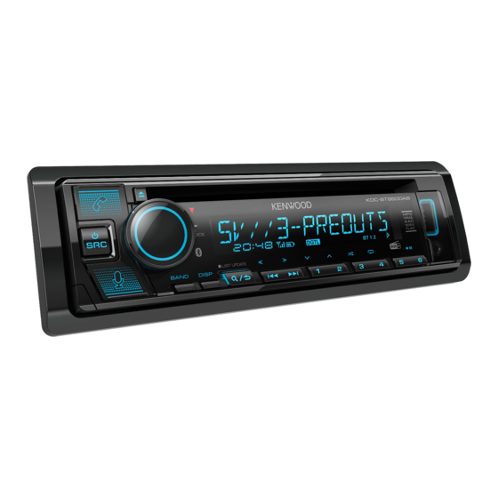 Kenwood KDC-BT730DAB Manual De Instrucciones
