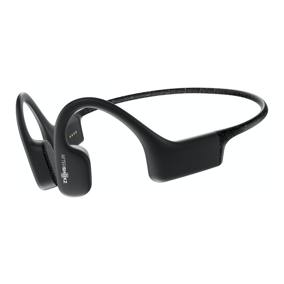 Aftershokz XTRAINERZ Manuales