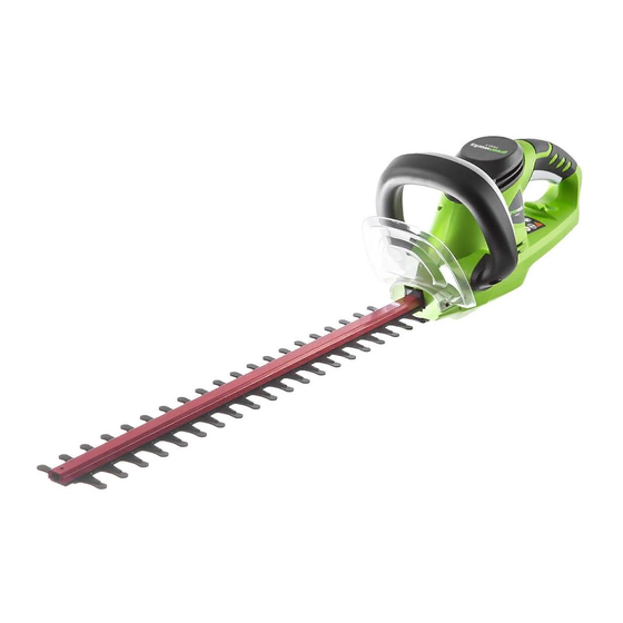 GreenWorks Tools 22077 Manuales