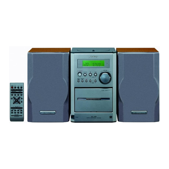 Sharp XL-45H Manual De Instrucciones