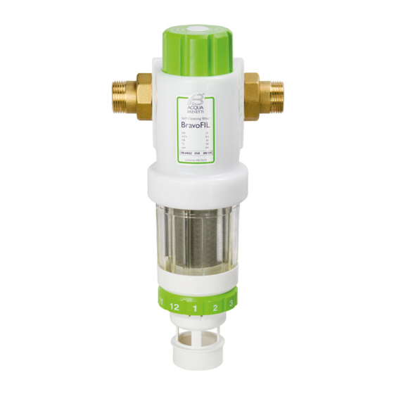 Acqua Brevetti BRAVOFIL FT020 Manual De Instrucciones Para El Uso Y Mantenimiento