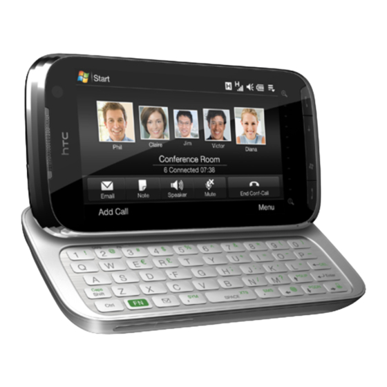HTC Touch Pro2 Manual De Usuario