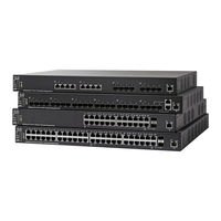 Cisco SF550X Manual Del Usuario