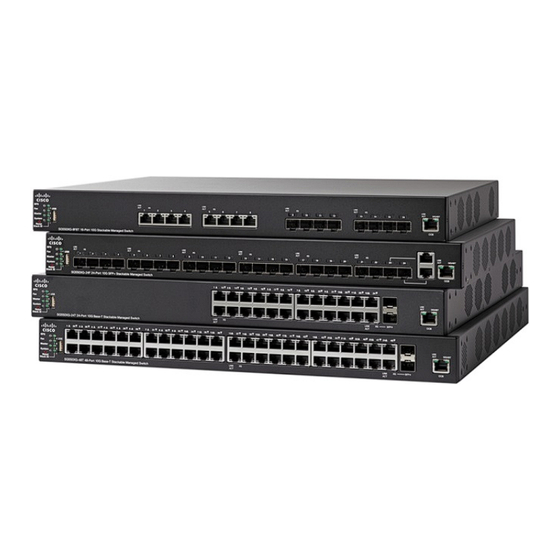 Cisco 550X Serie Manual Del Usuario