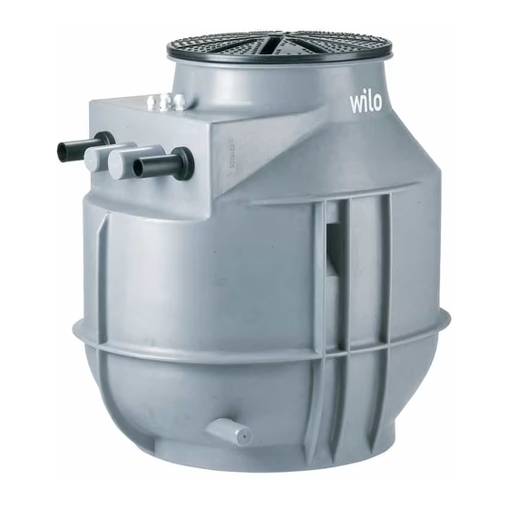Wilo DrainLift WS 40 Basic Instrucciones De Instalación Y Funcionamiento