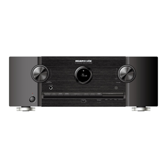 Marantz SR5009 Guia De Inicio Rapido