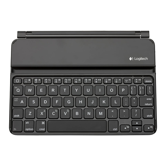 Logitech Ultrathin Keyboard Mini Guía De Preparación