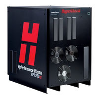 Hypertherm HyPerformance Plasma HPR260XD Manual De Instrucciones