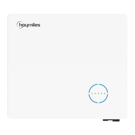 Hoymiles HAS-3.0LV-EUG1 Guía De Instalación Rápida