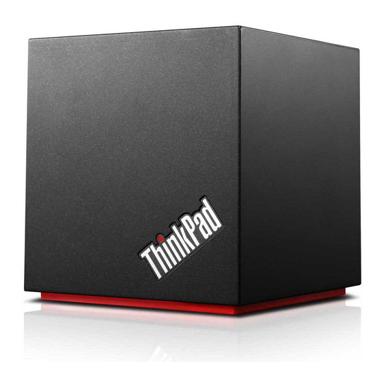 Lenovo ThinkPad WiGig Dock Manual De Instrucciones
