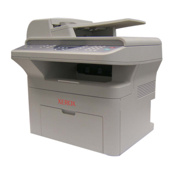 Xerox Phaser 3200MFP Manual Del Usuario