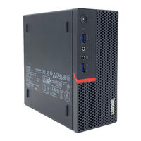 Lenovo ThinkCentre M600 Guia Del Usuario
