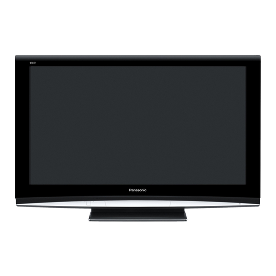 Panasonic TH-42PZ80E Manual De Instrucciones