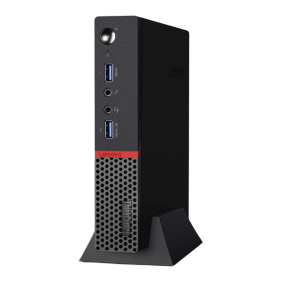 Lenovo ThinkCentre M600 Guia Del Usuario
