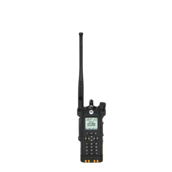 Motorola Solutions APX 8000 Manual Del Usuario