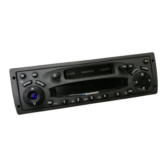 Blaupunkt Boston C31 Instrucciones De Manejo