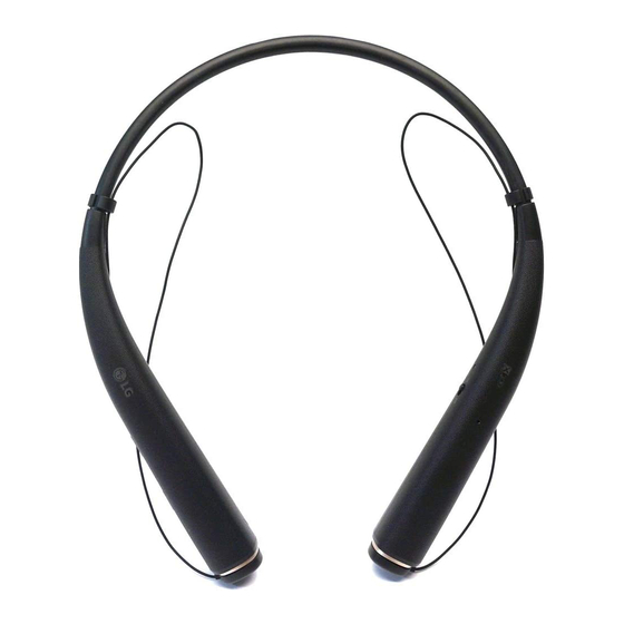 LG TONE PRO HBS-780 Manual Del Usuario