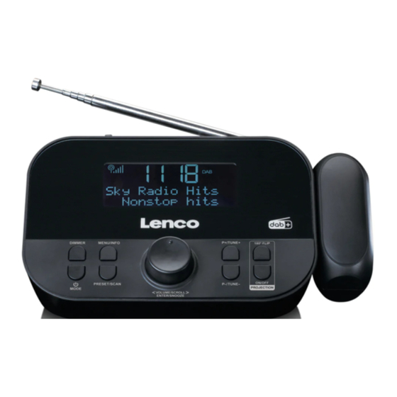 Lenco CR-615BK Manual Del Usuario