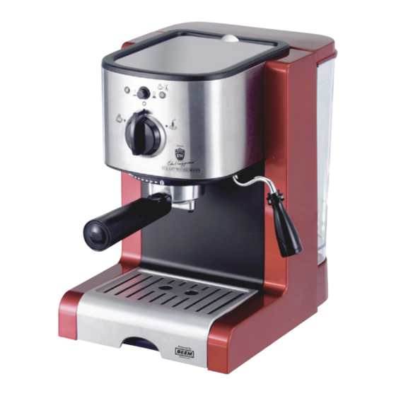 Beem Espresso Perfect Crema Plus Manual De Instrucciones
