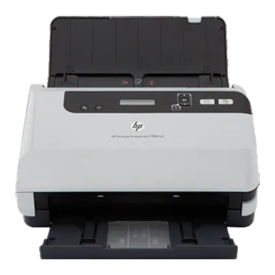 HP Scanjet Enterprise 7000 s2 Guia Del Usuario