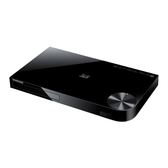 Samsung BD-F5500 Manual Del Usuario