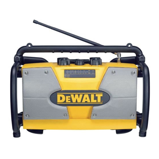 DeWalt DC010 Manuales