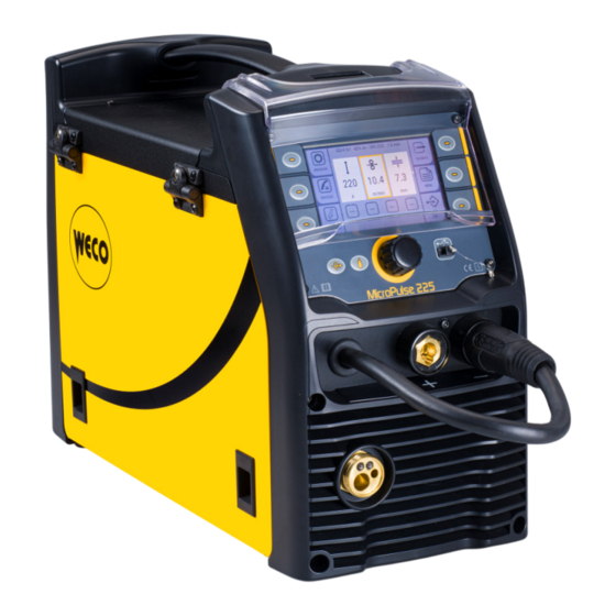 Weco MicroPulse 225 Manual De Uso