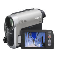 Sony HANDYCAM DCR-HC38E Manual De Instrucciones