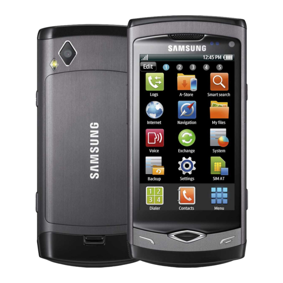 Samsung Wave GT-S8500 Manual De Usuario