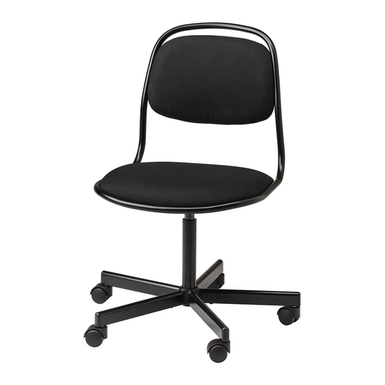 IKEA ORFJALL Manual Del Usuario