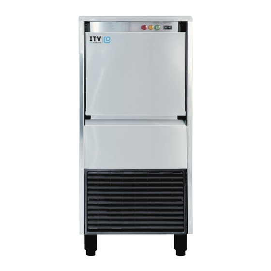 ITV ICE MAKERS IQ Serie Manual Tecnico