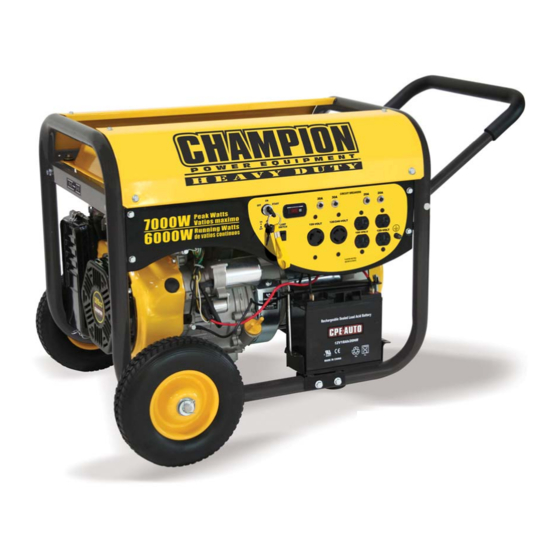 Champion 41311 Manual Del Operador