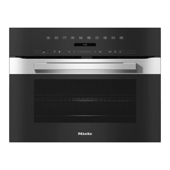 Miele H 7240 BM Manuales