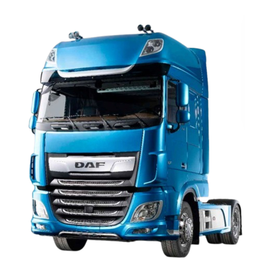 Paccar DAF XF 2017 Guía De Respuesta De Emergencia