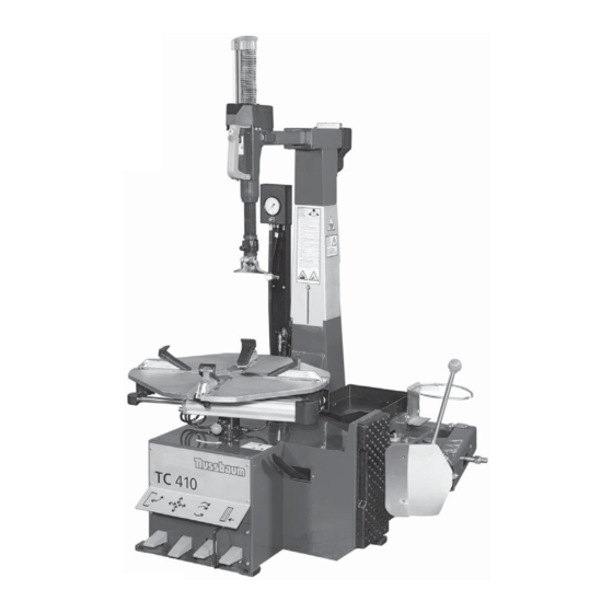 Nussbaum TC 410 Manuales