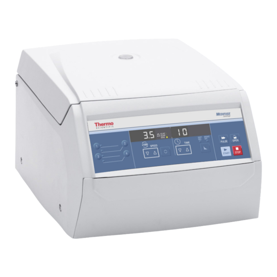 Thermo Fisher Scientific Medifuge Instrucciones De Utilizacion