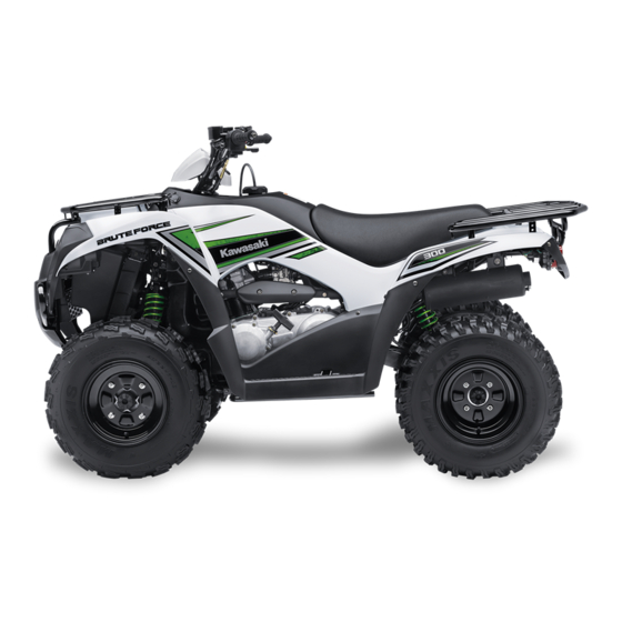 Kawasaki NAVA PRO BRUTE FORCE 300 Manuales