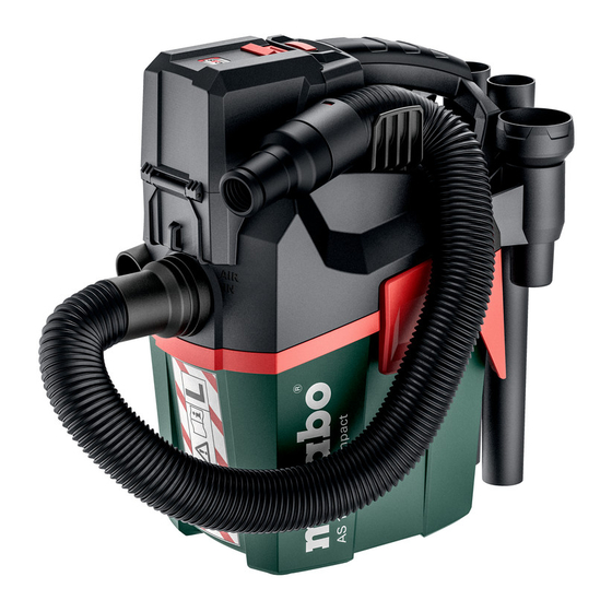 Metabo AS 18 L PC Compact Manual Original