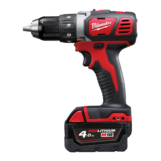 Milwaukee M18 BDD Manual Original